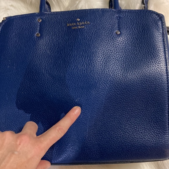 👛 Kate spade ♠️ blue handbag purse crossbody!!!!! 👛 - Picture 2 of 12